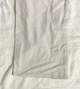 Linen Blend Wide Leg Pants