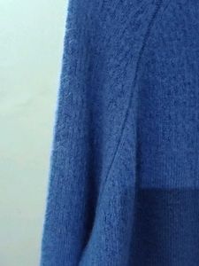 Blue Knit Sweater
