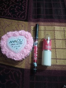 Compact Powder Eyeliner Lipistic