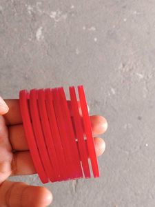 Red &amp; Gold Bangles