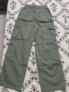 It Is A Olive Green Cargo With Pockets In I