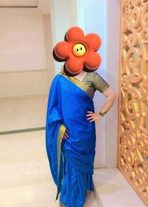 Ready To Wear Saree With Blause 💙