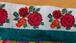 Elegant Embroidered Saree