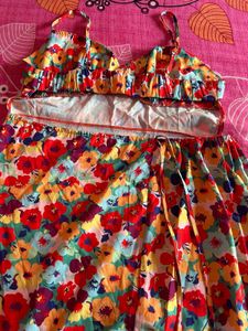 Backless A-line Dress