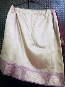 Beautiful Silk Saree With Blouse