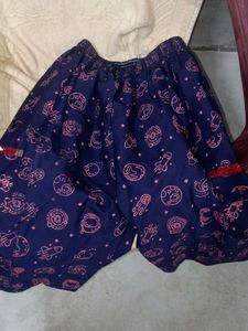 Galaxy Print Lounge Shorts
