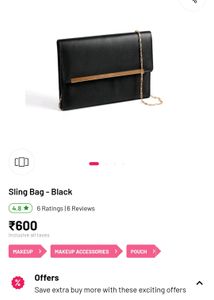 Myglamm Manish Malhotra Sling Bag 👜