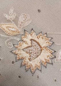 Gerorget Embroidery Full Suit Piece With Dupatta