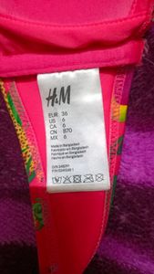 H&amp;M brand bra flower design