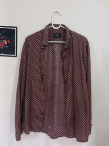 Patterned Long Sleeve Shirt
