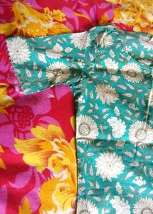 Light green Colour Printed Kurti