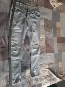 Ripped Light Wash Jeans