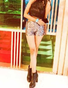 Sparkly Sequin Shorts