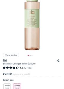 Sealed PIXI Collagen Tonic