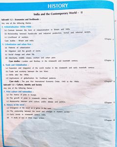 Social Science Class 10  Term -1 Cbse Board Book