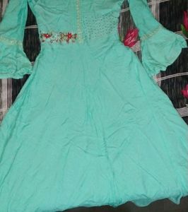 Anarkali Kurta For Women College Wear