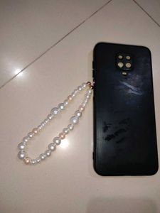 Pearl Phone Charm - Elegant Accessory