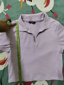 Tunic Top- Ribbed Lavender 💟