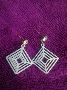 Geometric Dangle Earrings