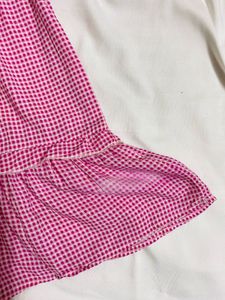 Pink Gingham Dress 💕🌸