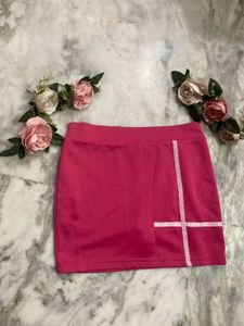 Pink Mini Skirt