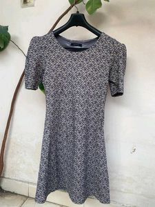 Floral Pattern Short Sleeve Dress