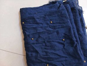 Navy Blue Duptta