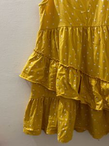 Yellow Polka Dot Sundress