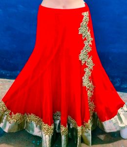 Beautiful✨Red Lahnga Choli💕