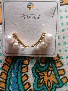 Pearl Climber Earrings