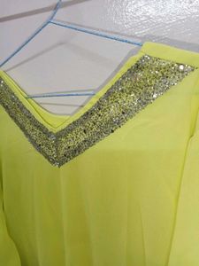 Elegant Yellow Kurta