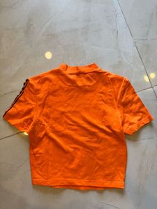Shein Orange Croptop