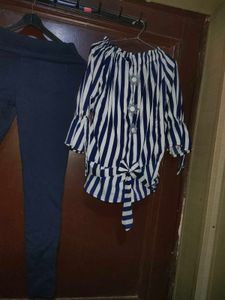 Women Top And Pants Set