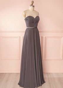 Myrcella Charcoal | Corset Back Gown