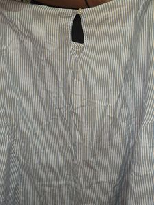 Stirped Top With Flared Sleeves