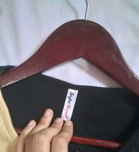 Two-Tone Long Sleeve Top