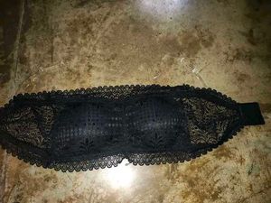 Black Lace Bra