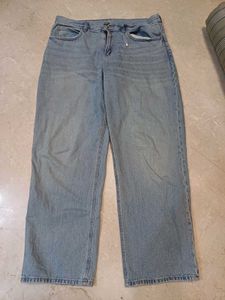 Zara High Waist Wide Leg Jeans
