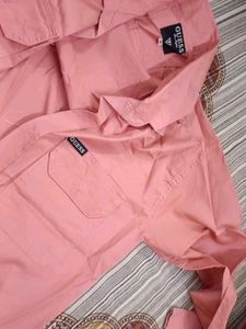 Peach Colour Shirt Brand New