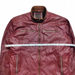 Us Polo Leather Jacket | Chest 44