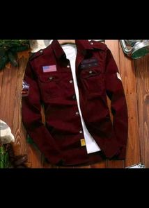 Maroon Casual Shirt