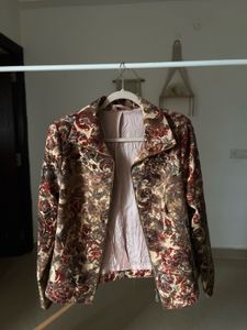 TAPESTRY Orange FLORAL JACKET 🍊