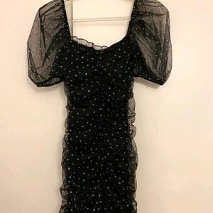 H&amp;M Polka Dot Mini Dress