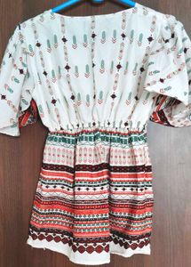 Boho Print Top
