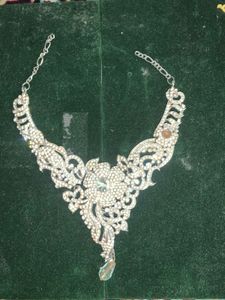 Sparkling Silver Necklace