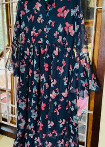 Butterfly Print Dress