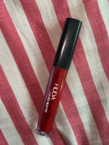 Huda Beauty Red Matte Lipstick