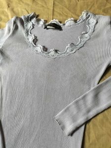 Lavender Ribbed Top