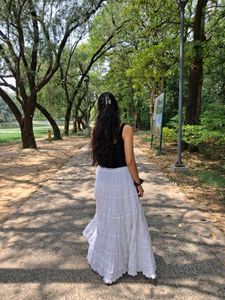 Tiered Maxi Skirt