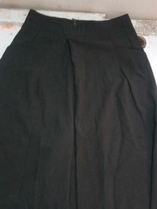 Black plazzo pants